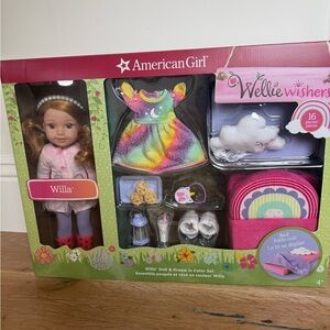 American Girl WellieWishers Willa Doll Set